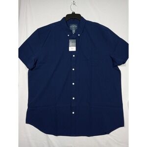 St John's Bay Shirt Men's XXL Button Down Performance Stretch‎ Classic Fit